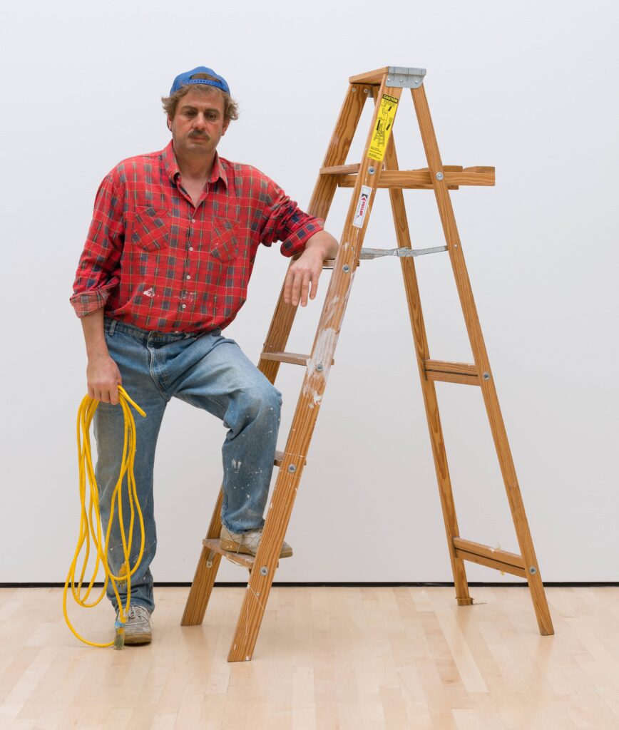 Man with Ladder, 1994 - Duane Hanson